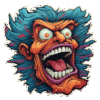 Angry Sticker