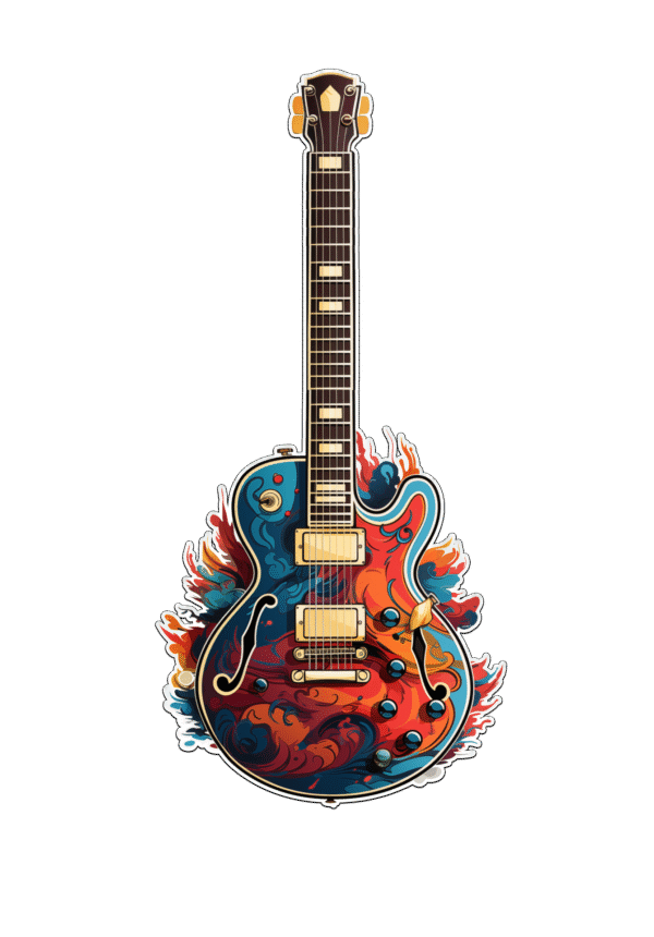Guitar Sticker