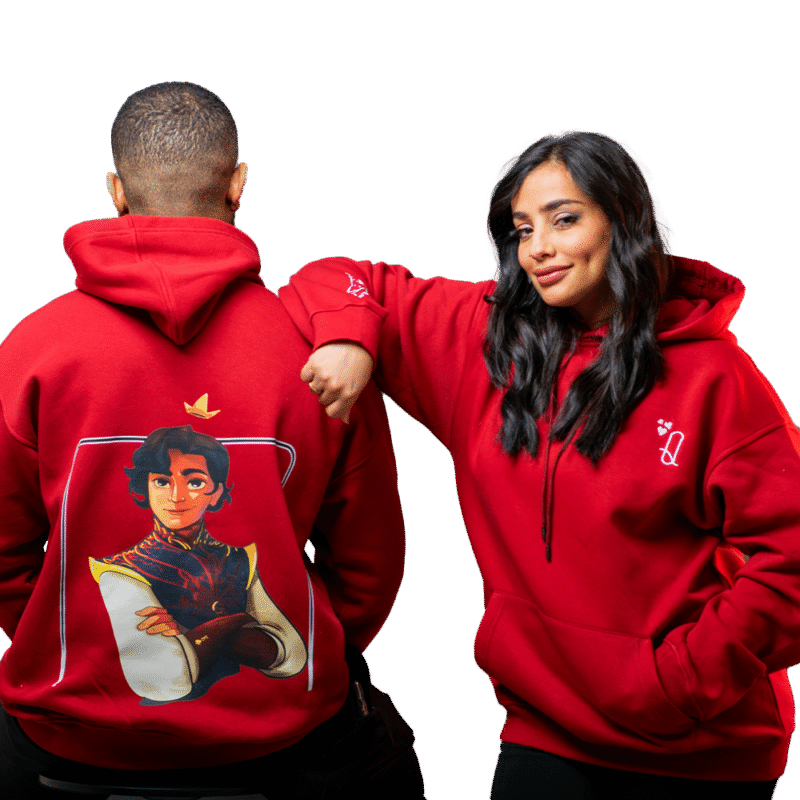 40 (1) King and Quean hoodie (2 pieces)