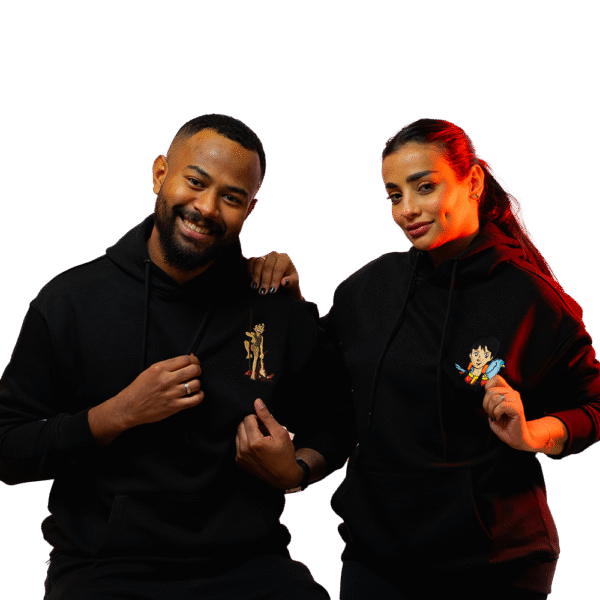 6 Adnan & Leena hoodies (2 pieces)