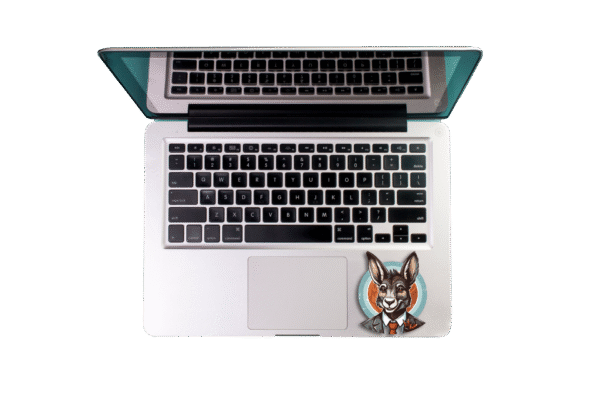 I love you, you Donkey Sticker